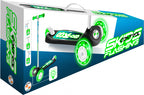 Skids control Flashing 3-wiel Kinderstep Voetrem Groen Zwart