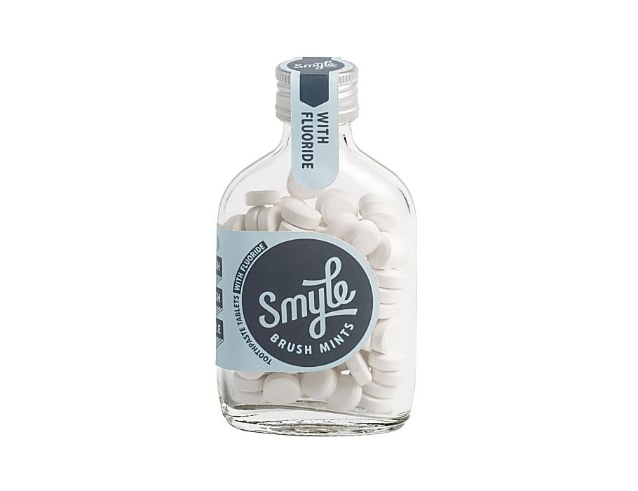 Smyle tandpasta tabs - flesje 65st. - met fluoride