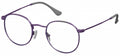 Solar Leesbril ovaal unisex acryl violet sterkte +1,50
