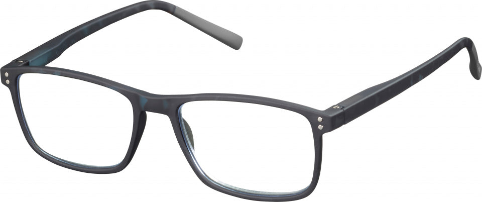 Solar Leesbril SLR03 unisex acryl zwart sterkte +3,00
