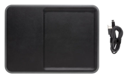 Swiss peak Oplader draadloos 28 cm ABS polyurethaan zwart