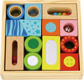 Tooky toy Multifunctionele Houten Blokken 12 maanden 14-delig