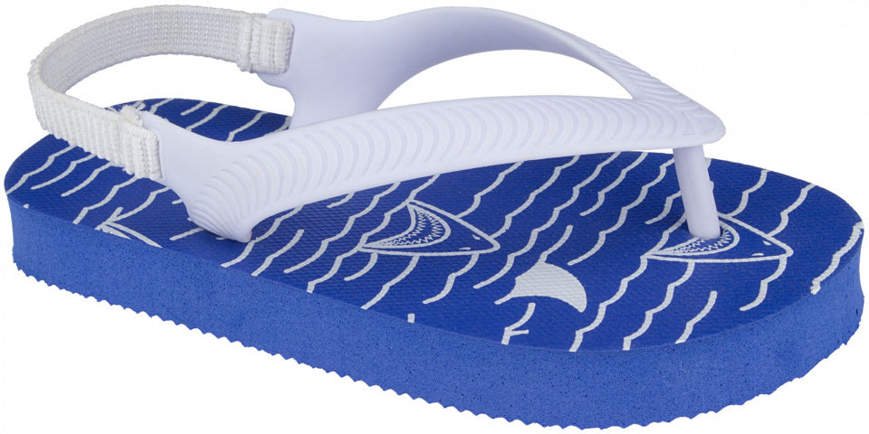 Waimea Teenslippers Acapulco junior PVC blauw wit maat 25