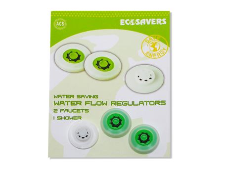 Ecosavers waterbespaarders - kraan en douche