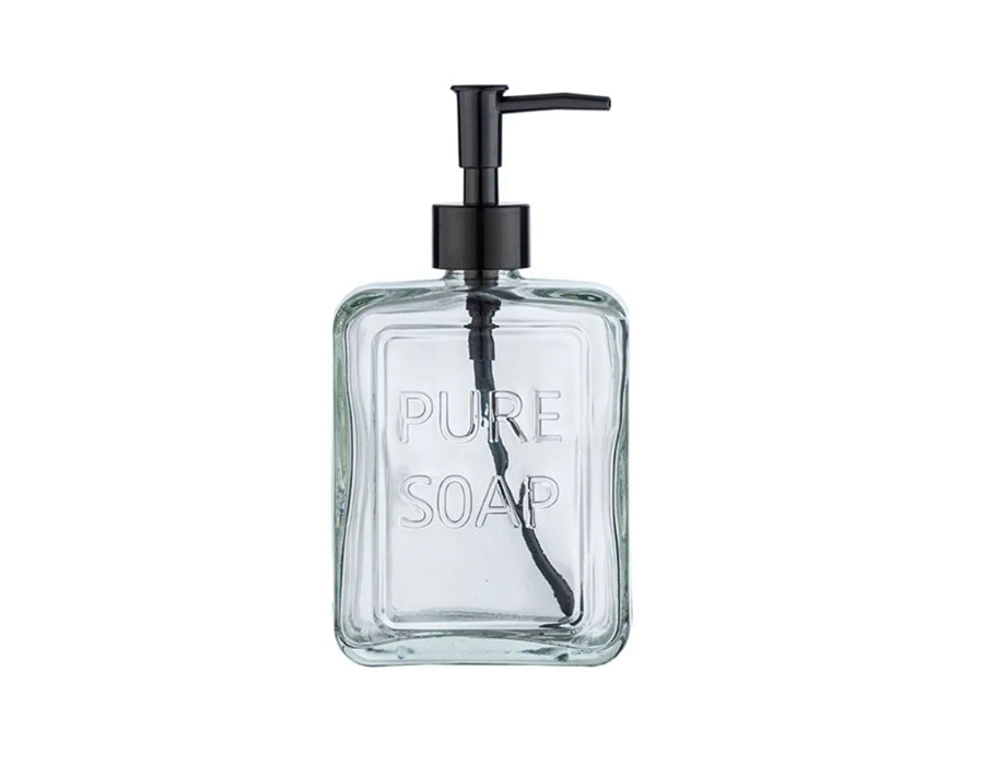 Wenko zeeppomp - glas - transparant - 550 ml