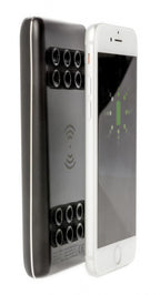 Xd collection Powerbank Light Up 8000 mAh 14 x 7 cm zwart
